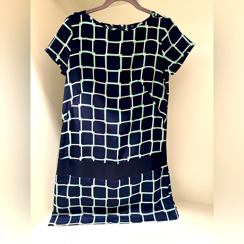 Gap short sleeve print dress